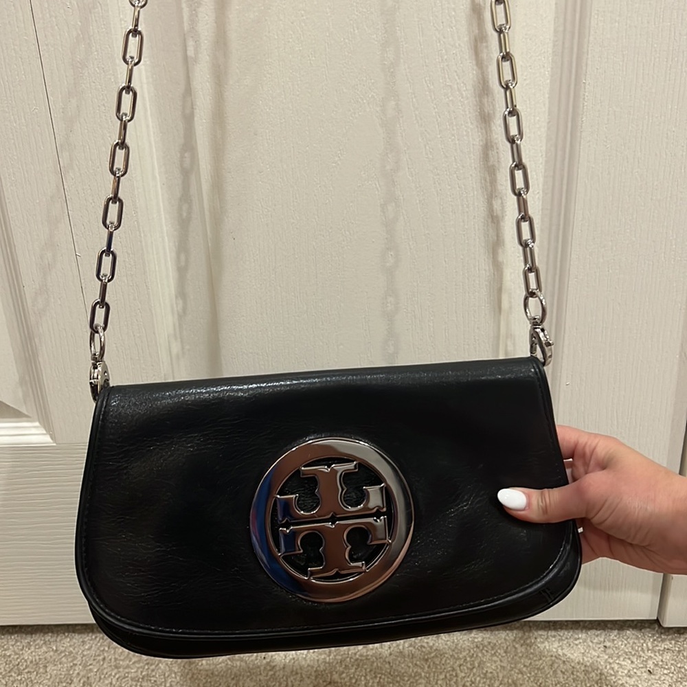 Tory Burch Purse/Clutch - Vintage | Color: Black and Silver